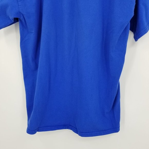 Vintage Universal Studios Blue Short Sleeved Graphic Tee Size Large - Picture 11 of 12